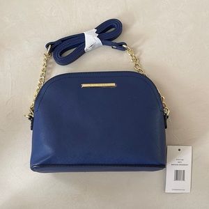 Steve Madden BMaggie Crossbody Navy Blue Purse
